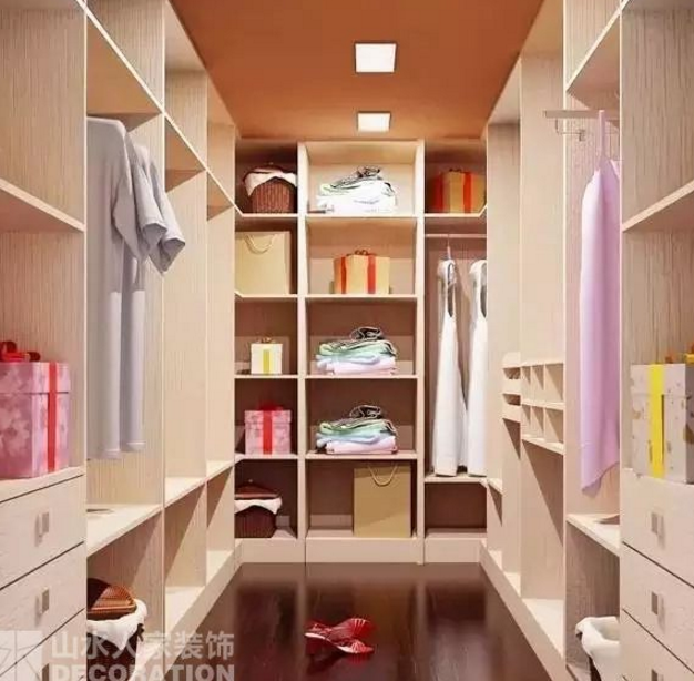 【山水人家裝飾】女人既然有了書房，為什么不能有衣帽間？